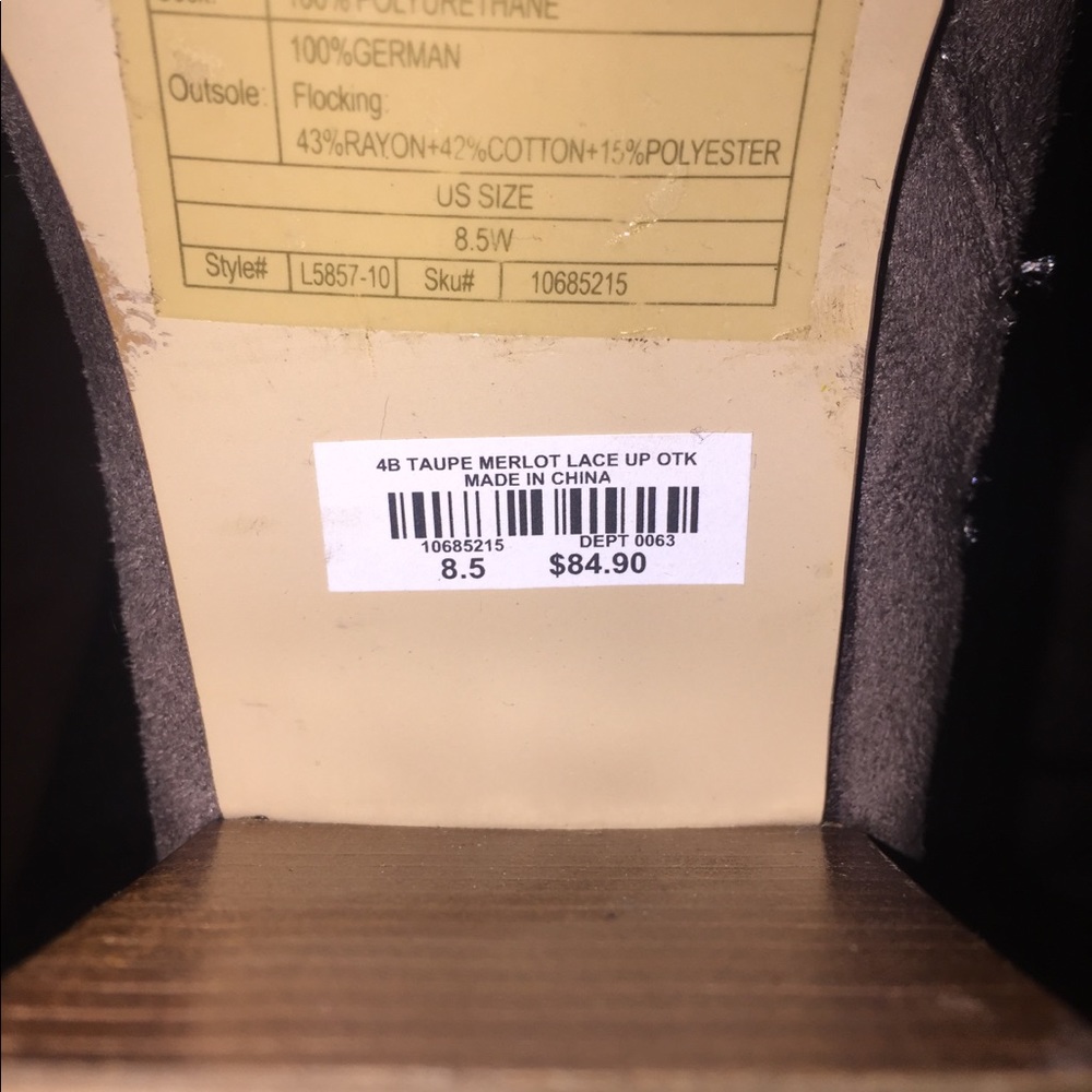 Torrid thigh high boots